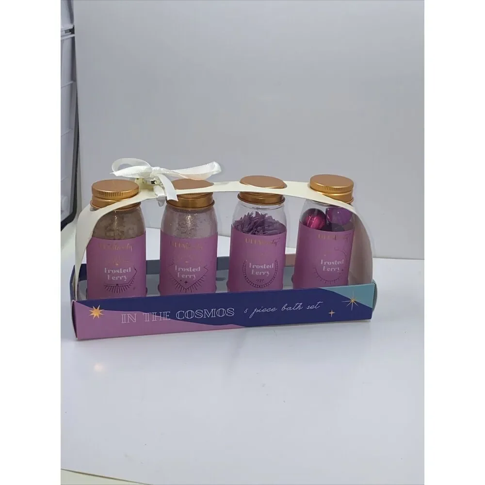 Ulta In The Cosmos 6 PC. Bath Set-Bath Salts, Fizz Powder,Drops & Confetti New❤️